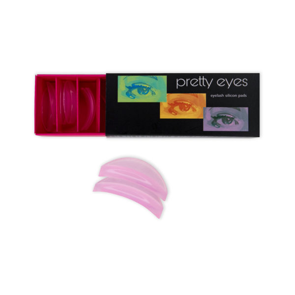 Валики для ламинирования ресниц Pretty Eyes (8 размеров) розовые