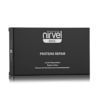 Лосьон с протеинами пшеницы Nirvel Professional Proteins Repair Lotion, 10 шт по 10 мл