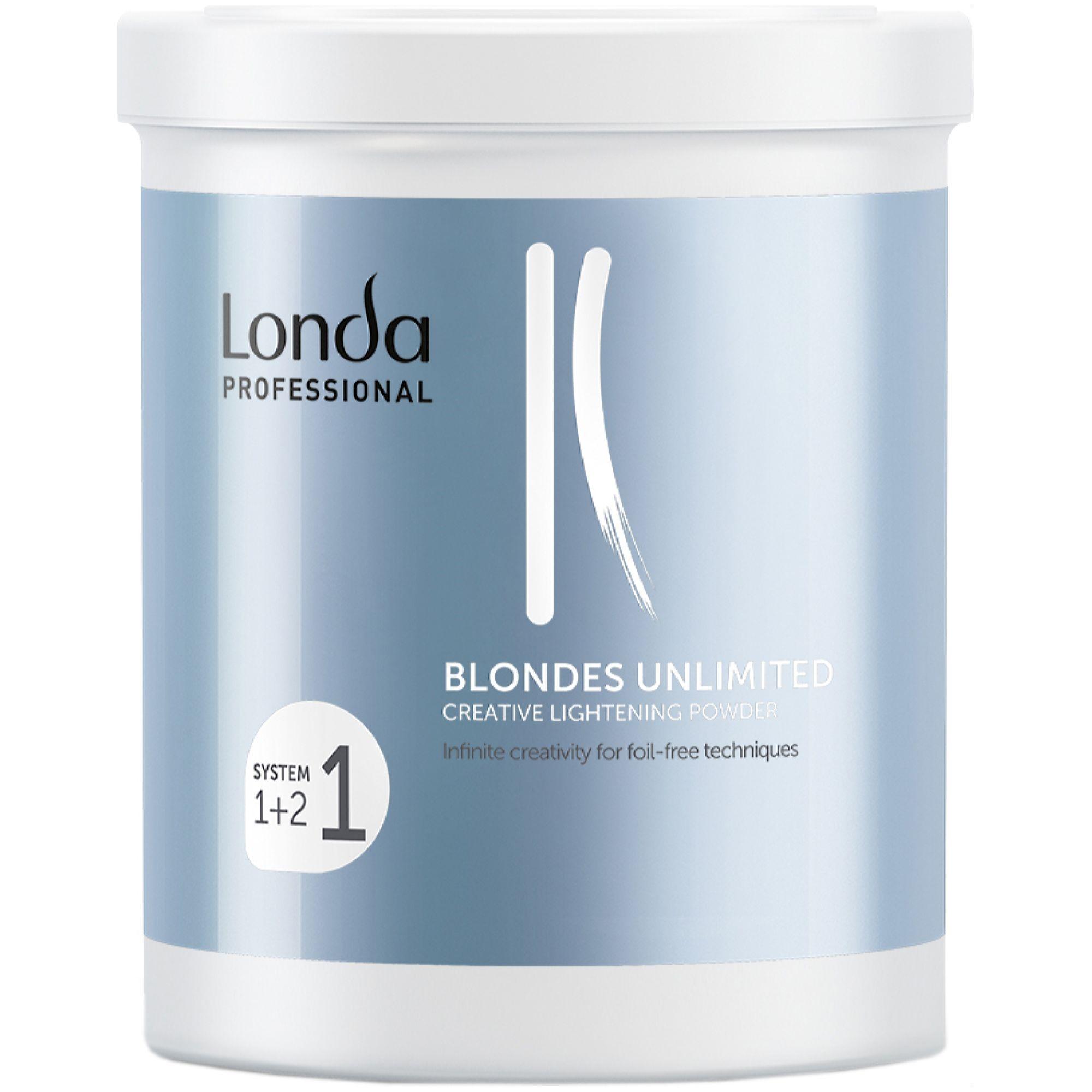 Какой порошок для осветления волос. Londa blondes Unlimited креативная осветляющая пудра 400 мл. Londa blondes Unlimited креативно-осветляющая пудра 400 г. Londa professional пудра для осветления. Порошок для волос осветляющий лонда профессионал.