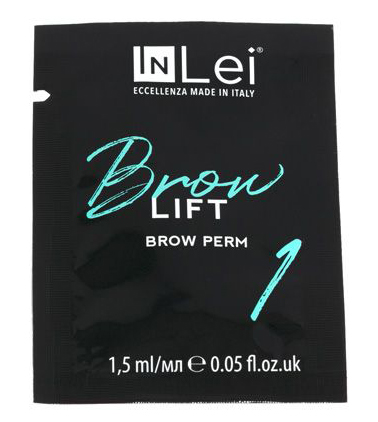 Перманентный состав для бровей саше "Brow Lift 1" InLei