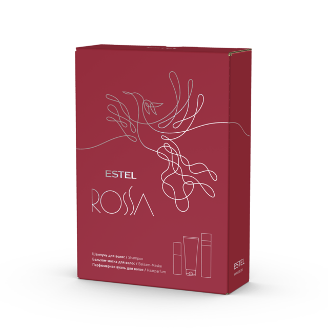 Набор ESTEL ROSSA ( Шампунь, бальзам-маска, парфюмерная вуаль)